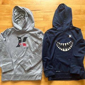 2 hoodies Hurley
